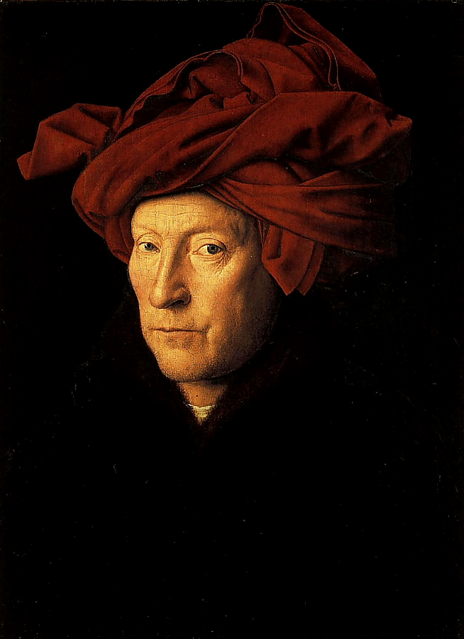 Jan van Eyck lhomme au turban rouge 1433 autoportrait